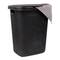 Mind Reader 21" Plastic Wicker Design Laundry Hamper